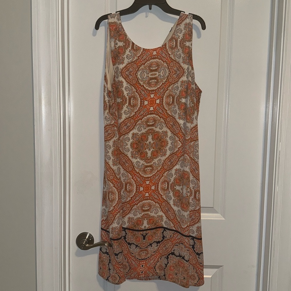 Rose&Olive paisley print maxi dress. Size 10.